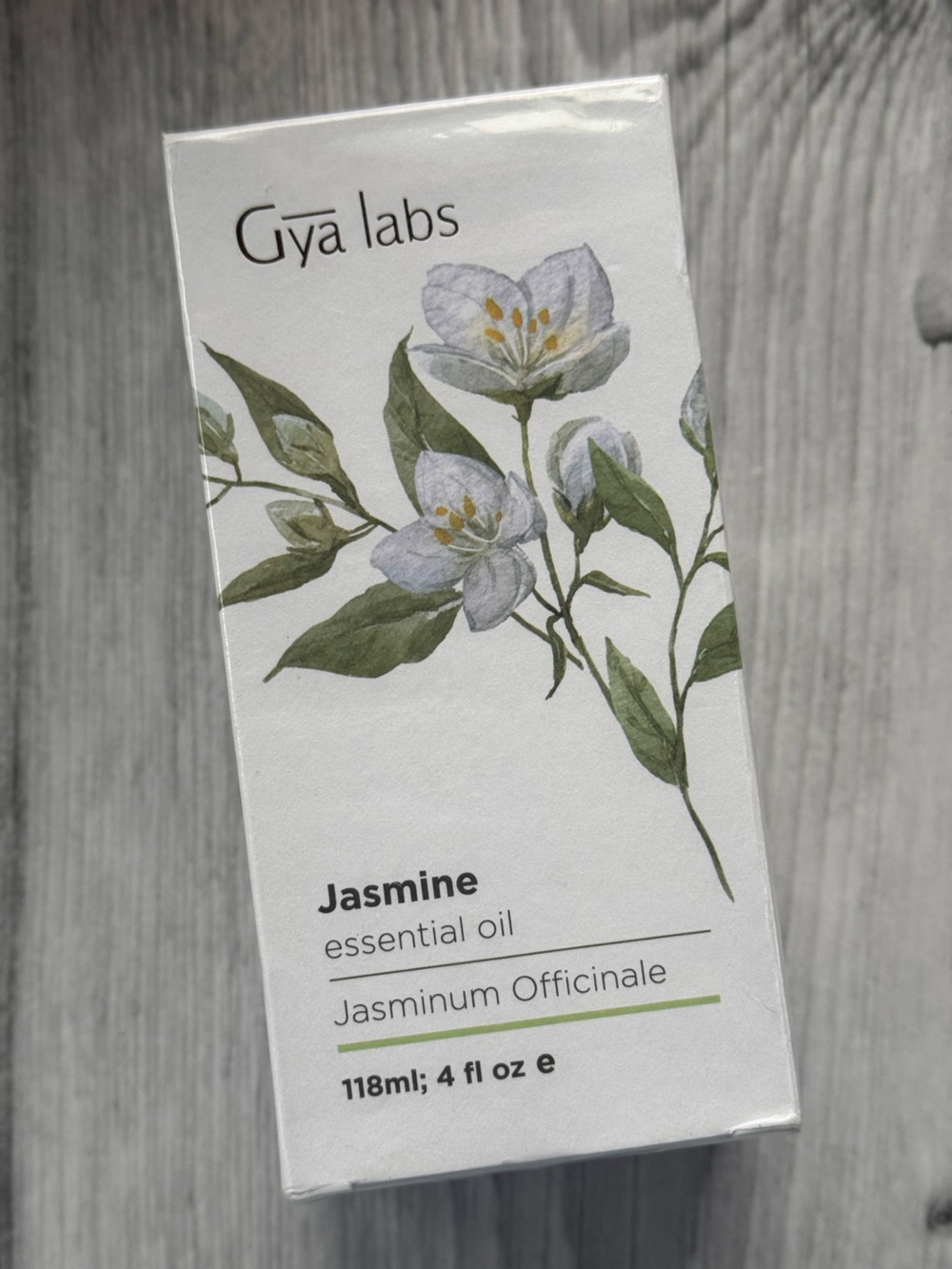 Gya Labs Jasmine Essential Oil 114 mL 4 fl oz Boxed